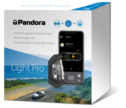 Pandora Light Pro V2 - CAN-bus алармена система с имобилайзер и дистанционно запалване