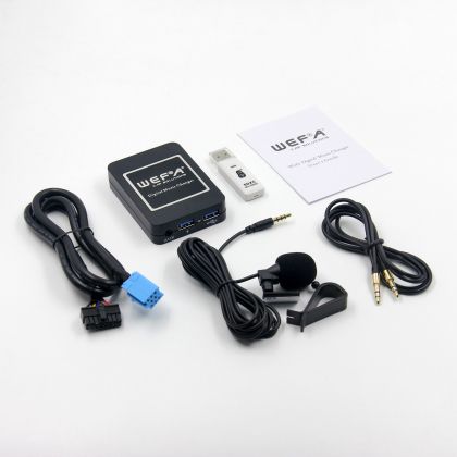 Wefa WF-606 USB/Bluetooth интерфейс за Fiat/Alfa/Lancia