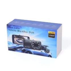 DVR T657 Full HD Двуканален видеорегистратор с камера за заден ход