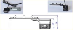 RS-913 Камера за заден ход за VW Passat, Touran